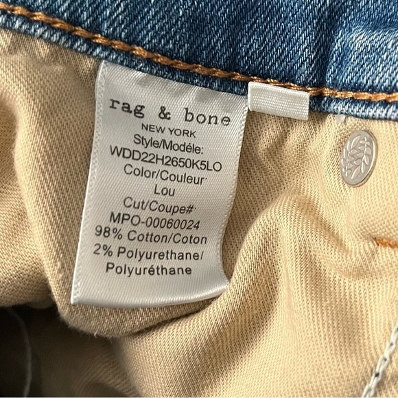 Rag & Bone Cate Mid-Rise Skinny Jean - Lou - Picture 13 of 14